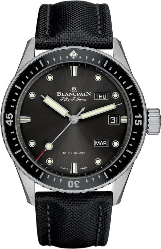 Replica Blancpain FIFTY FATHOMS BATHYSCAPHE QUANTIEME ANNUEL Watch 5071-1110-B52A